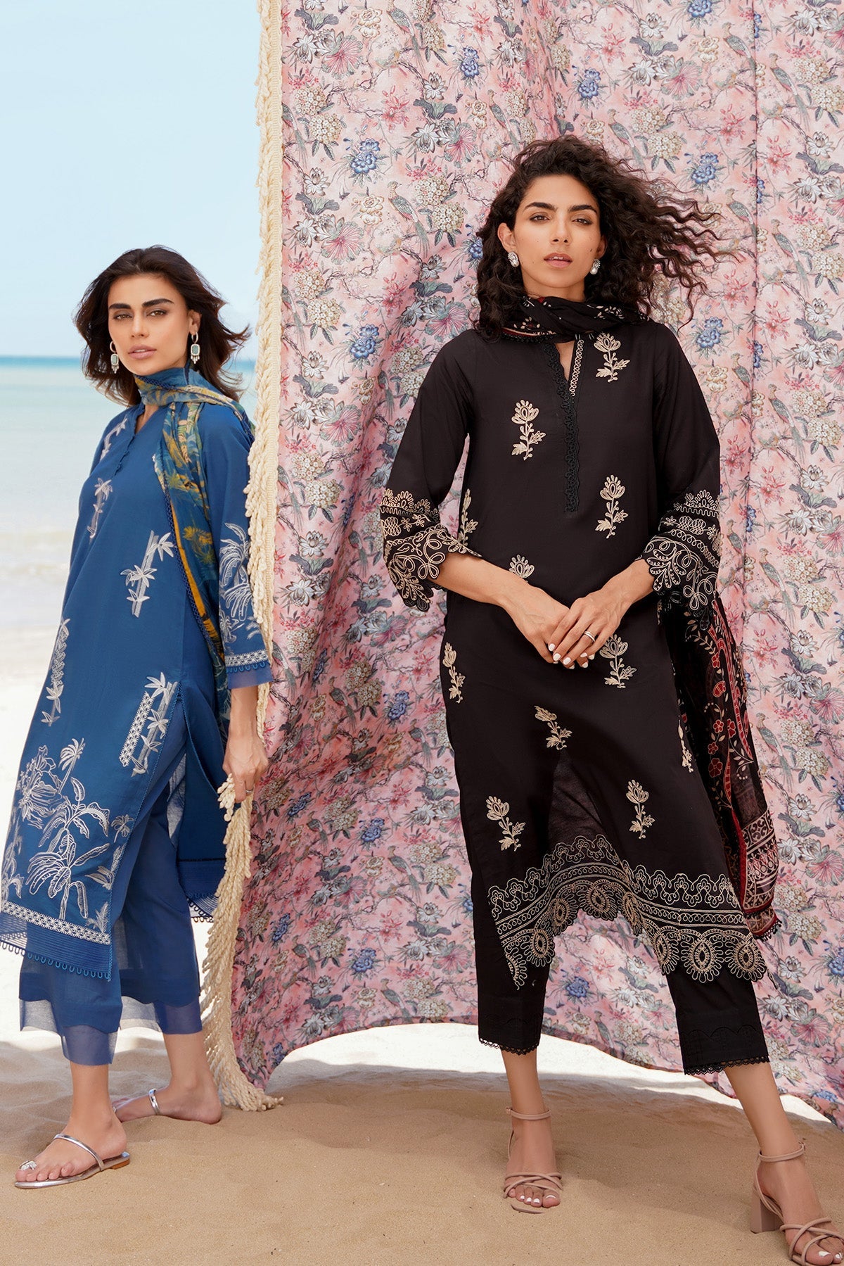 Embroidered Lawn 3 Piece