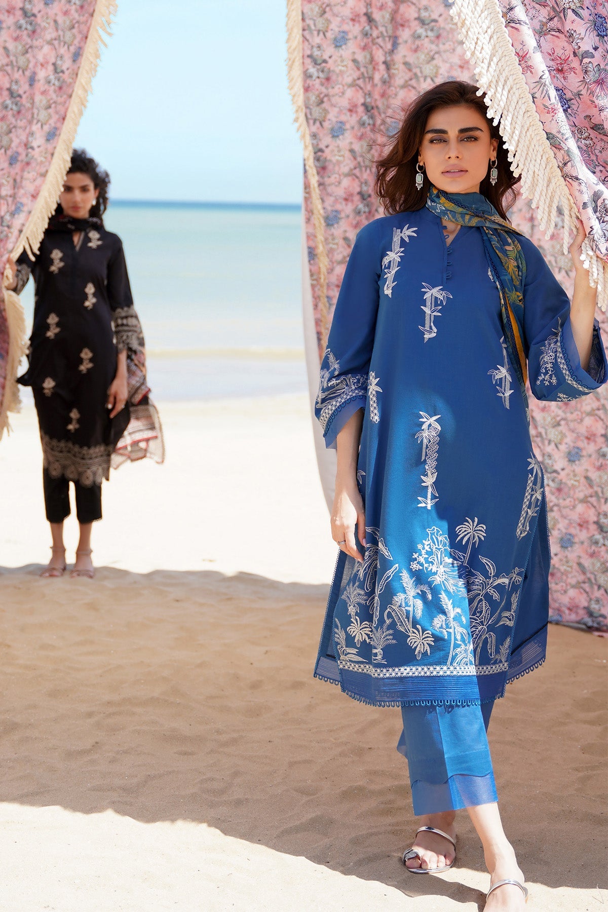 Embroidered Lawn 3 Piece