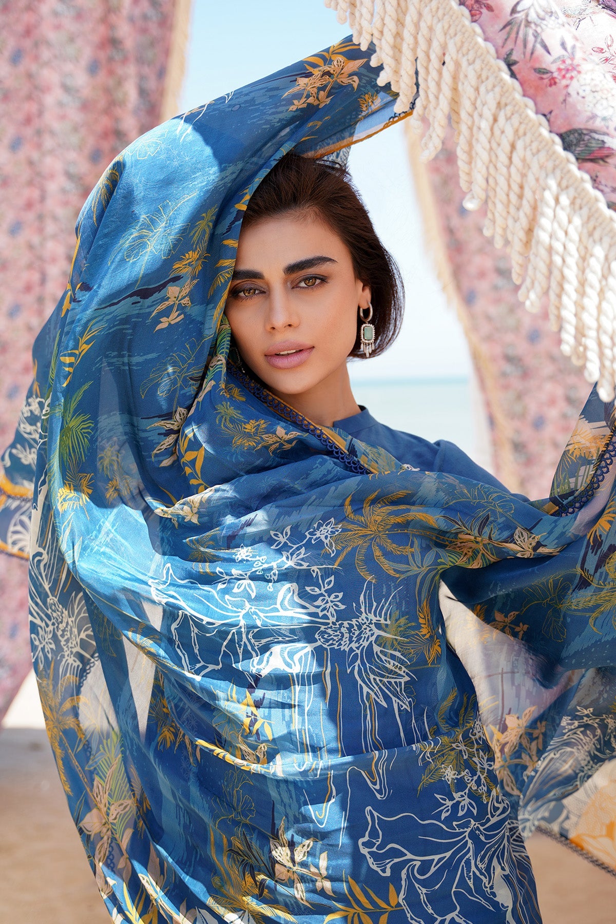 Embroidered Lawn 3 Piece