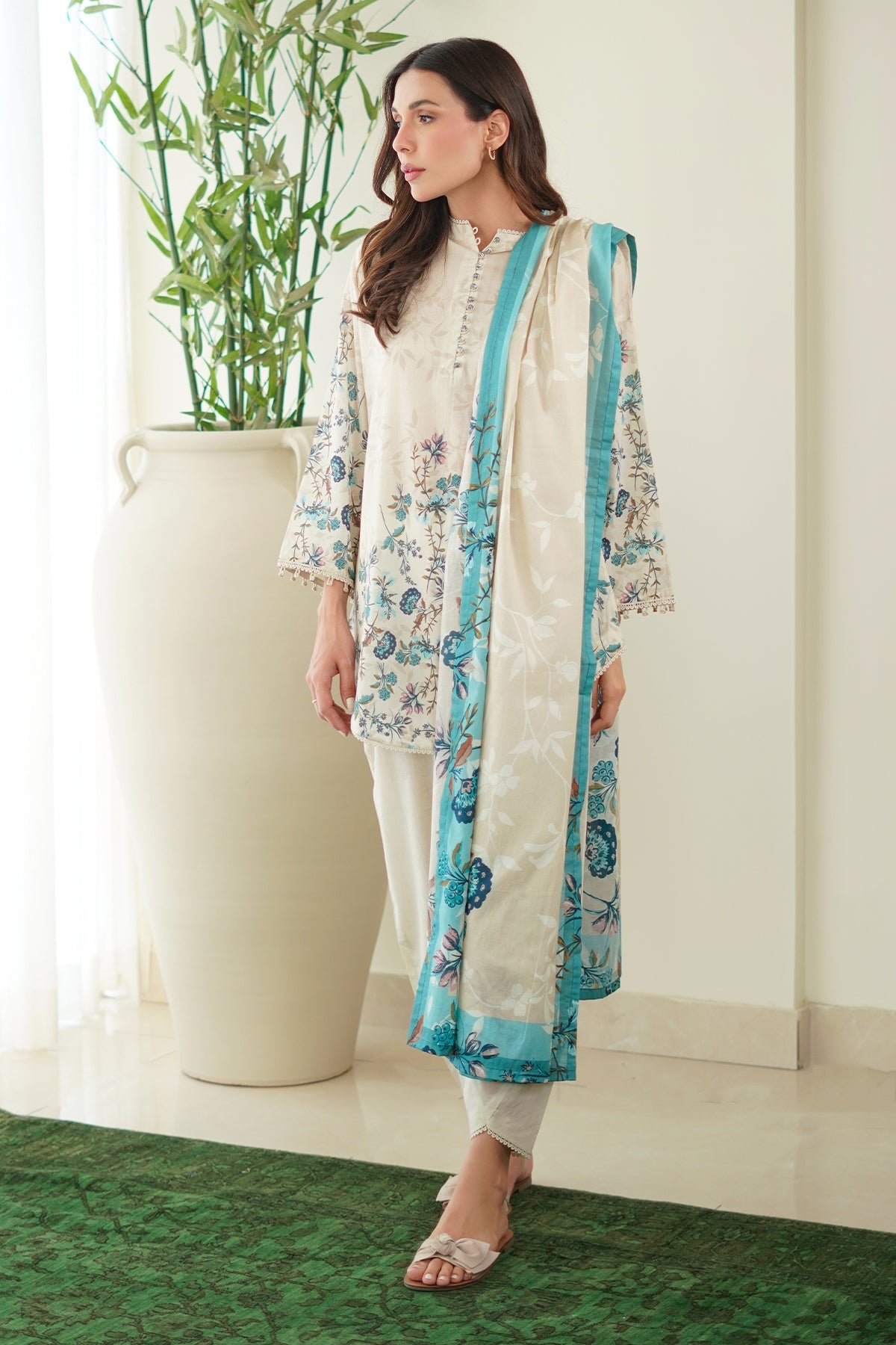 Printed Lawn 3 Piece