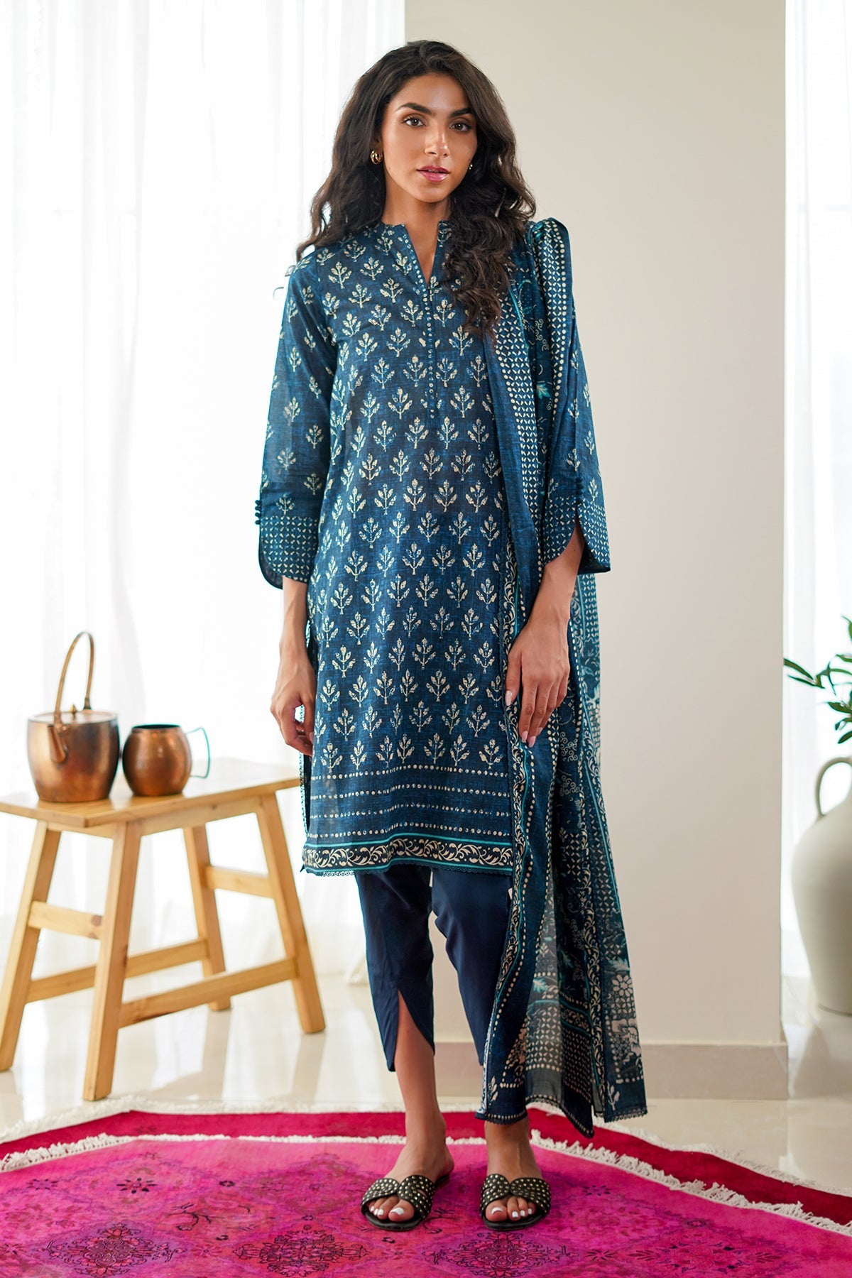 Printed Lawn 3 Piece