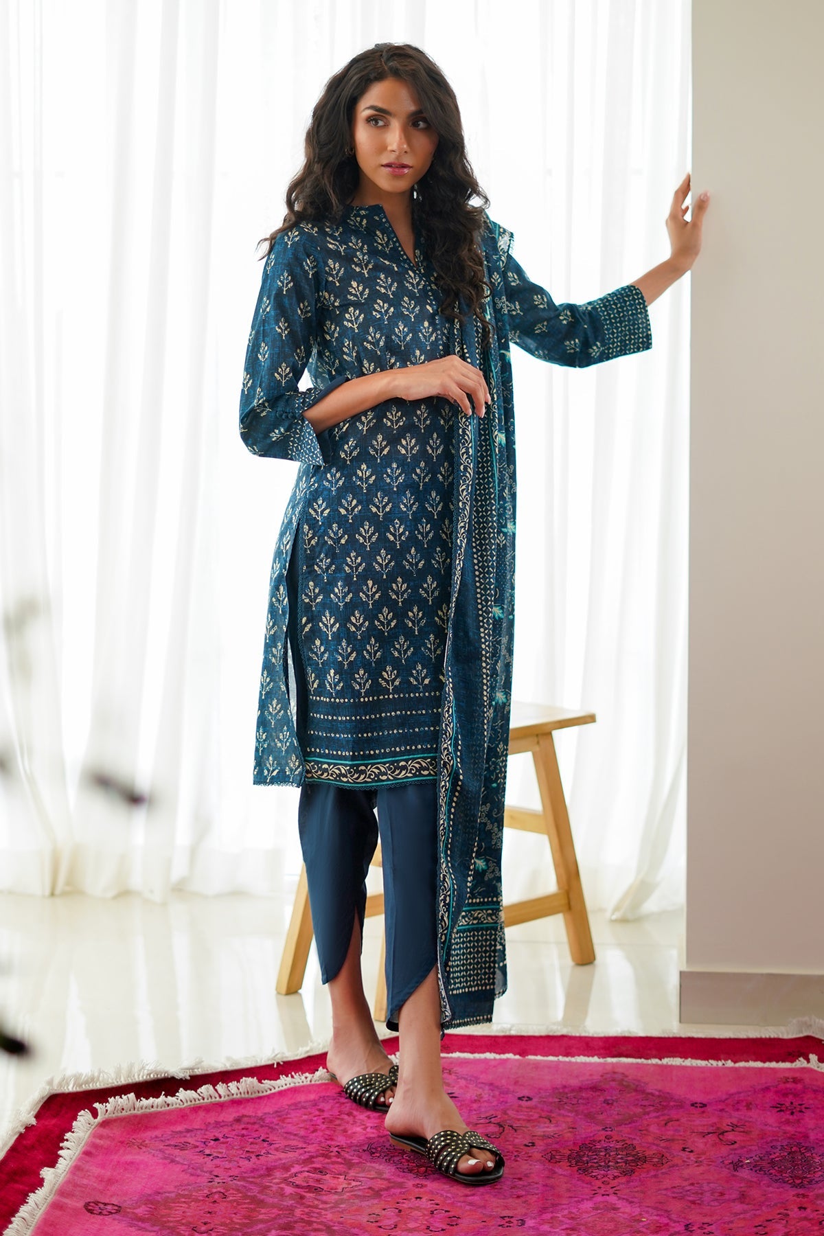 Printed Lawn 3 Piece