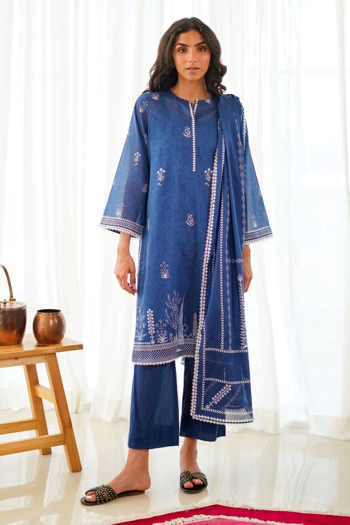 Printed Lawn 3 Piece