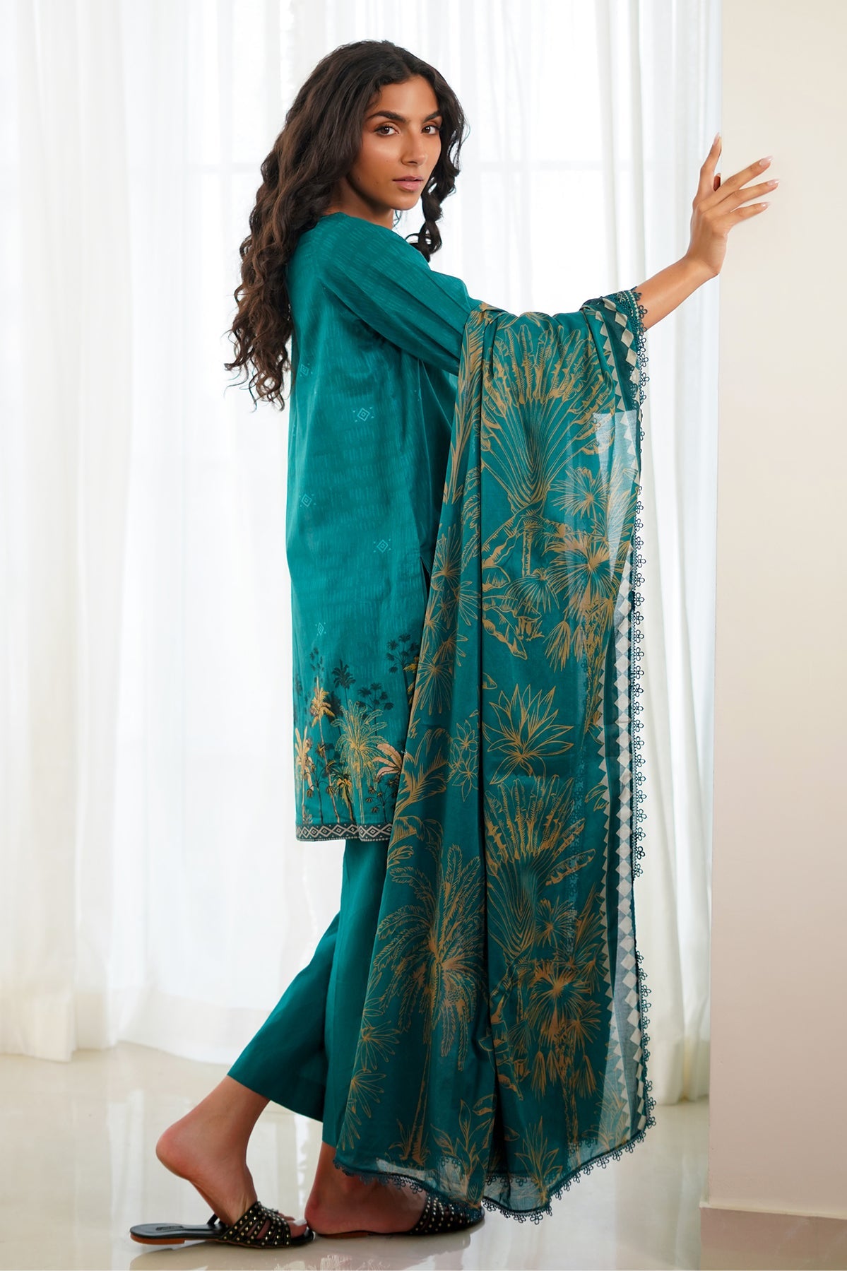 Printed Lawn 3 Piece