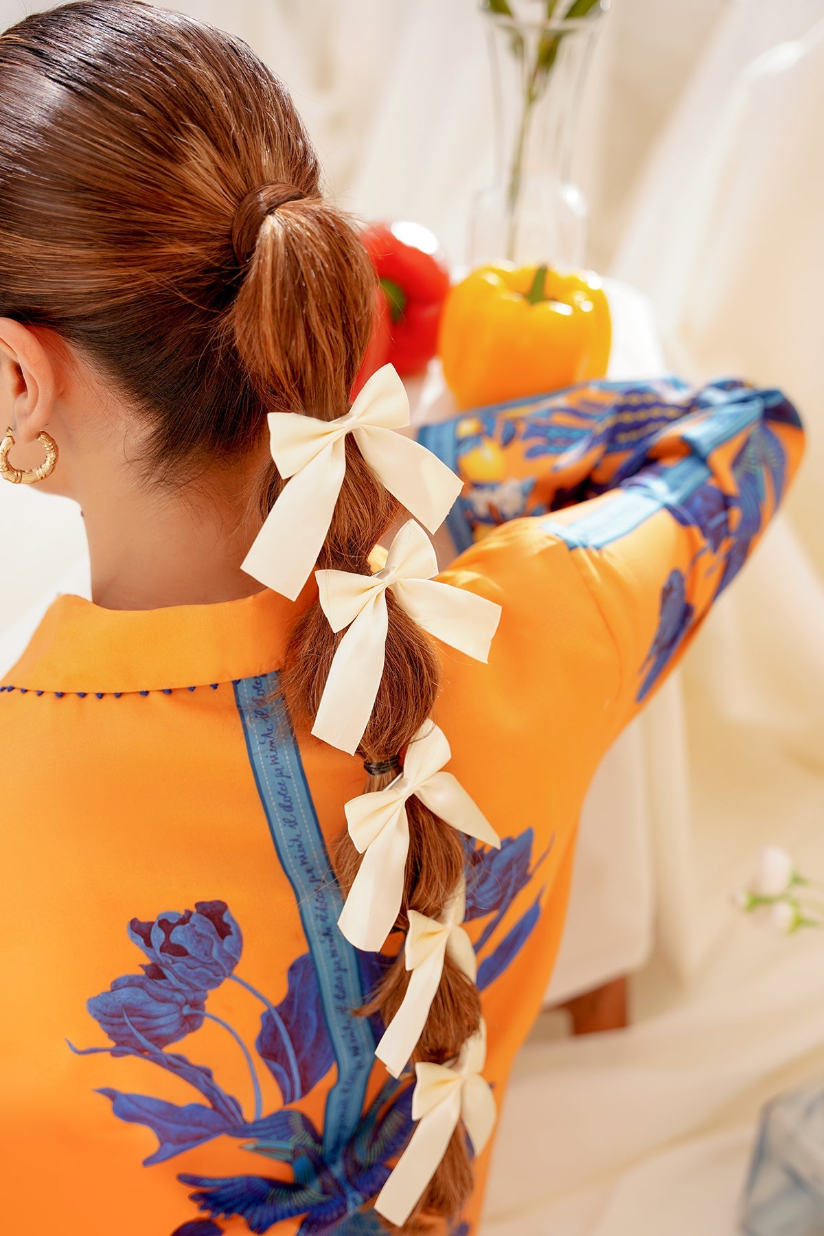 Embroidered Chiffon Fabric (2Pcs)