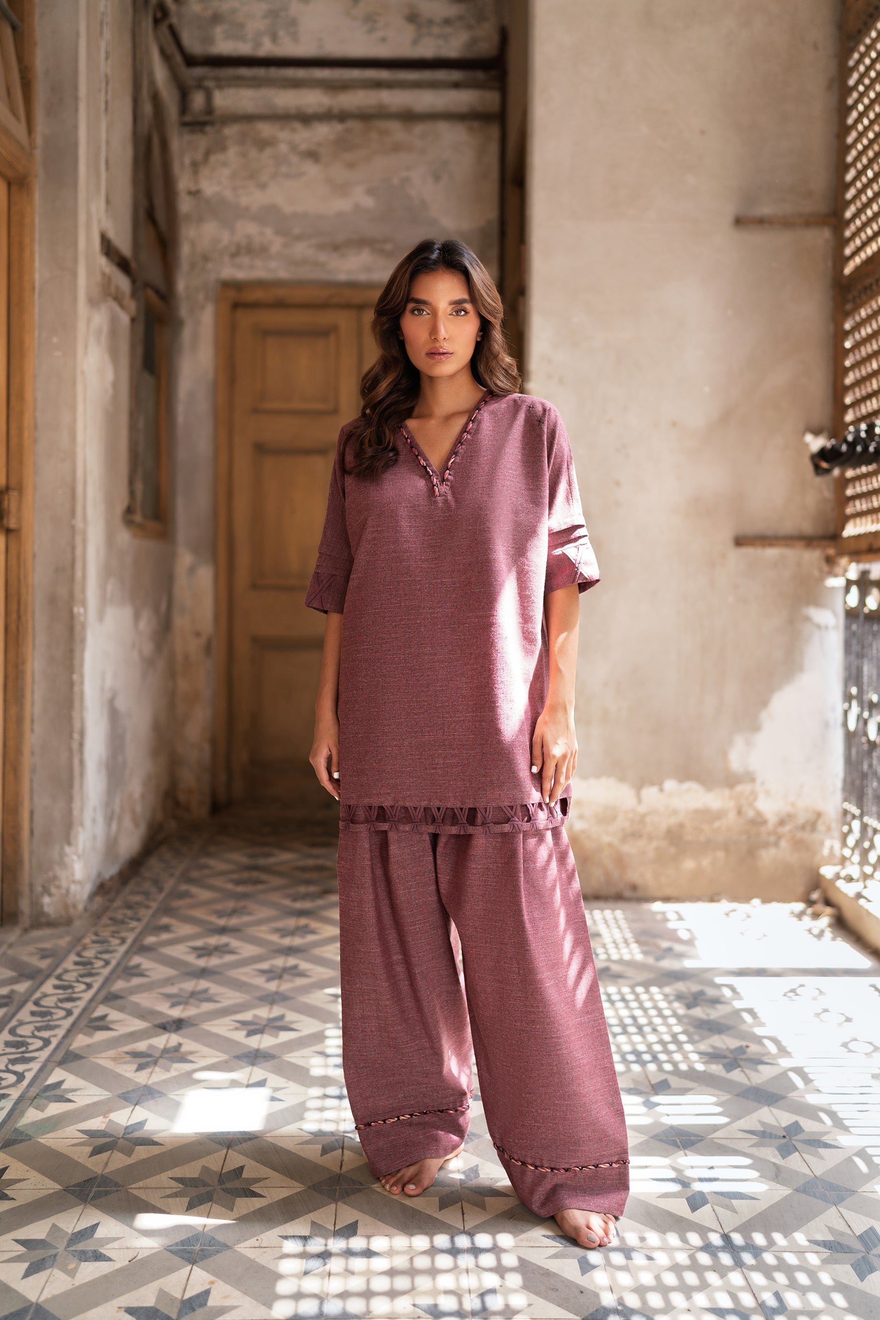 Burnt Maple Matching Set