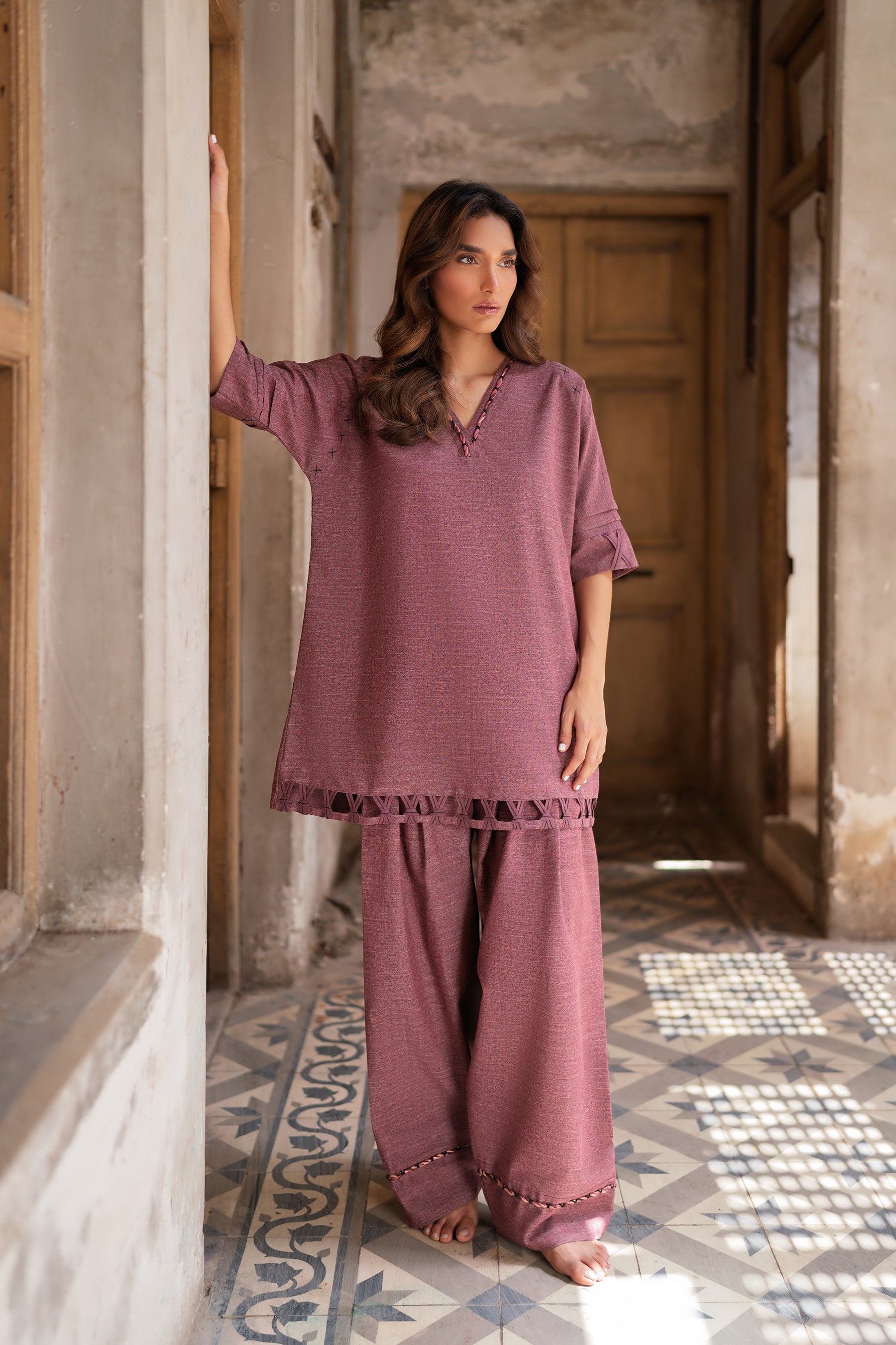 Burnt Maple Matching Set