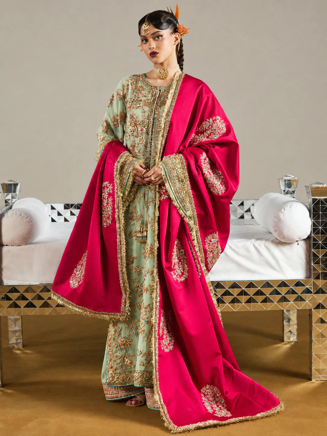 Hussain Rehar – Ruphali (Mint Green)