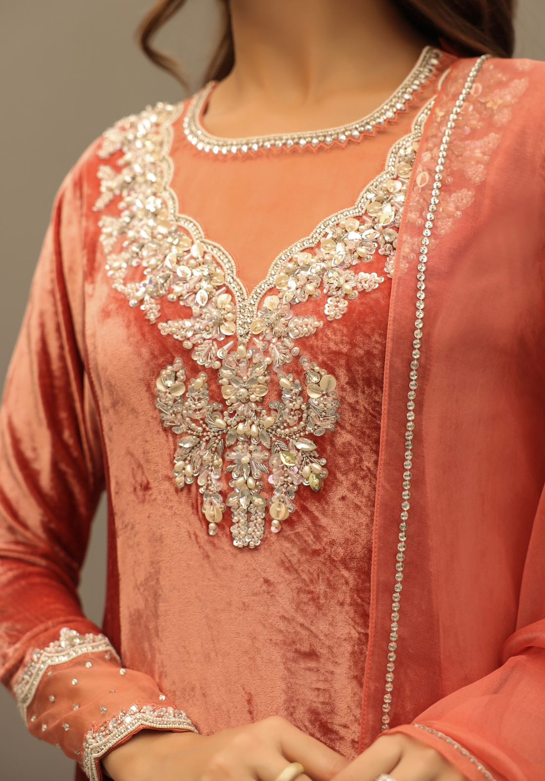 Vanya Velvet Luxe by Alizay Saad