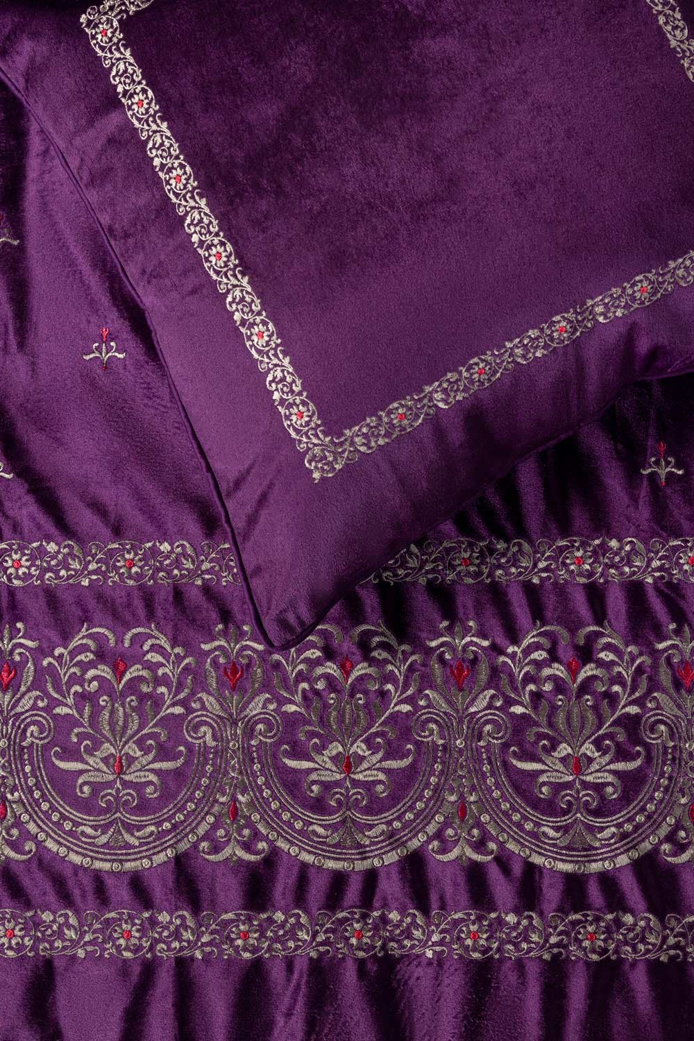 Vb-005 Velvet Complete Bed Set