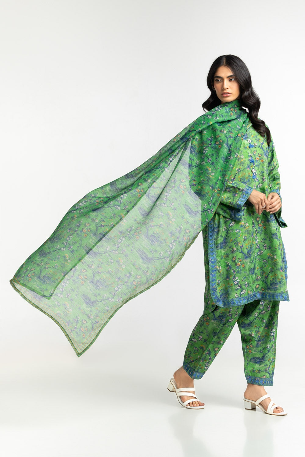 Viscose Jacquard Printed Co-Ord Set