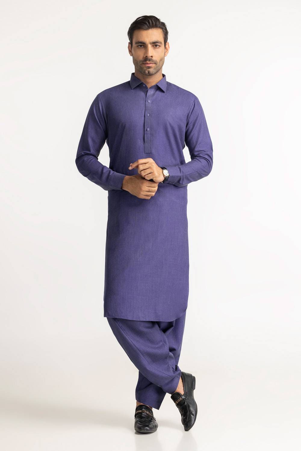 Vision Mirzam Unstitched Fabric Blended
