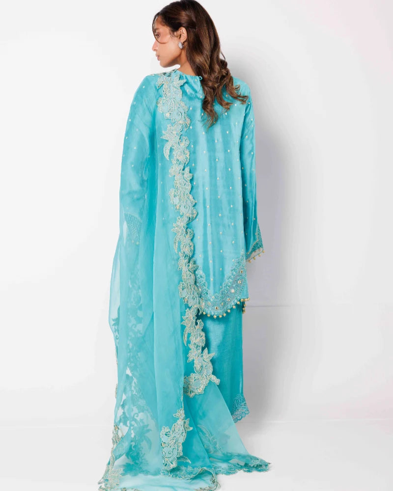 Short Wavy Daman 2 Feroza