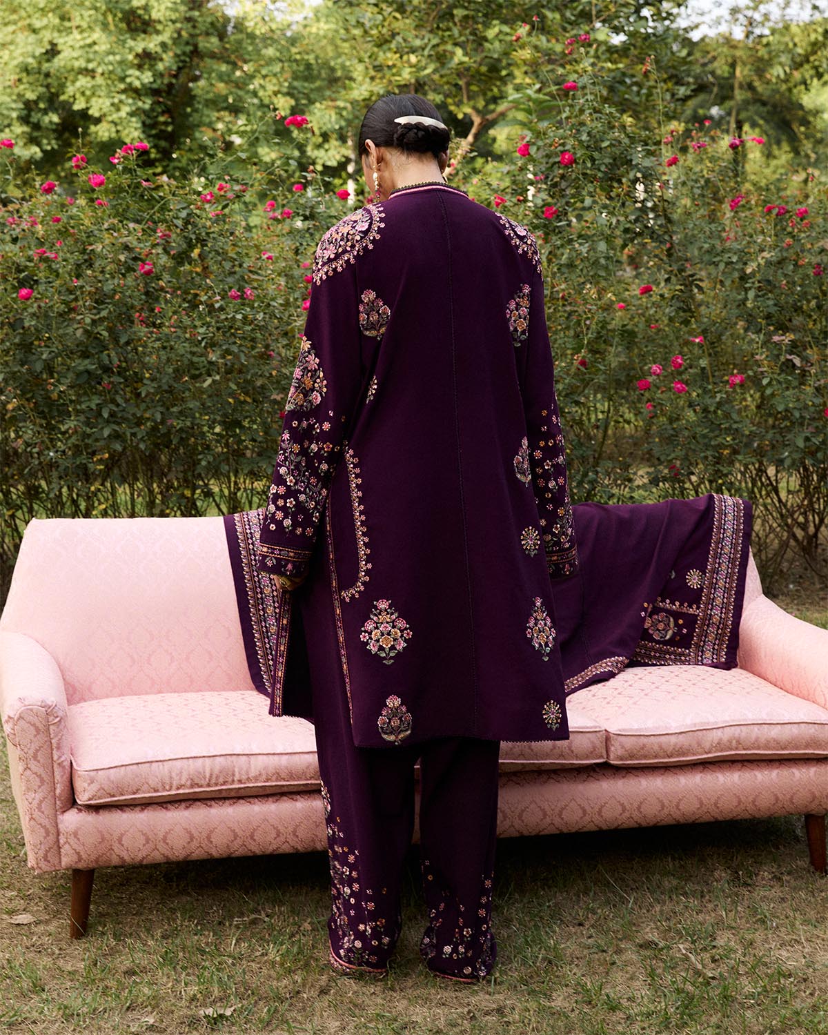 Unstitched Silk Net - SN-106