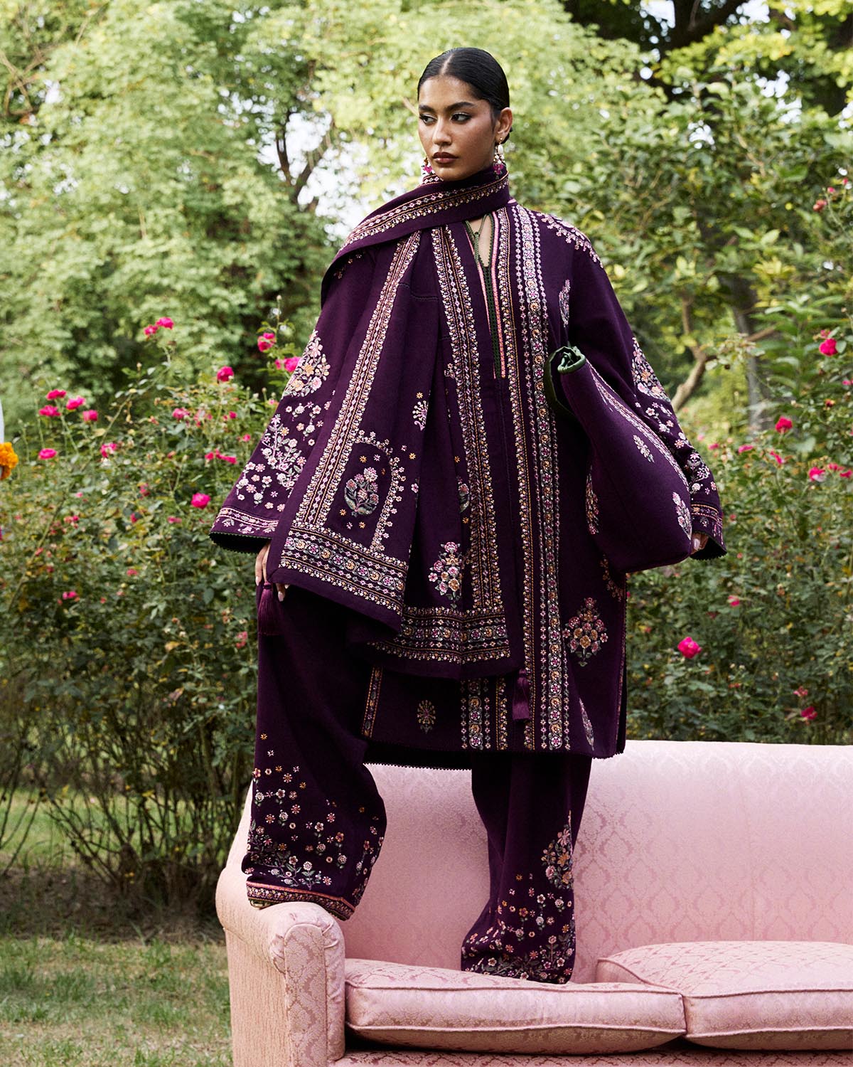 Unstitched Silk Net - SN-106