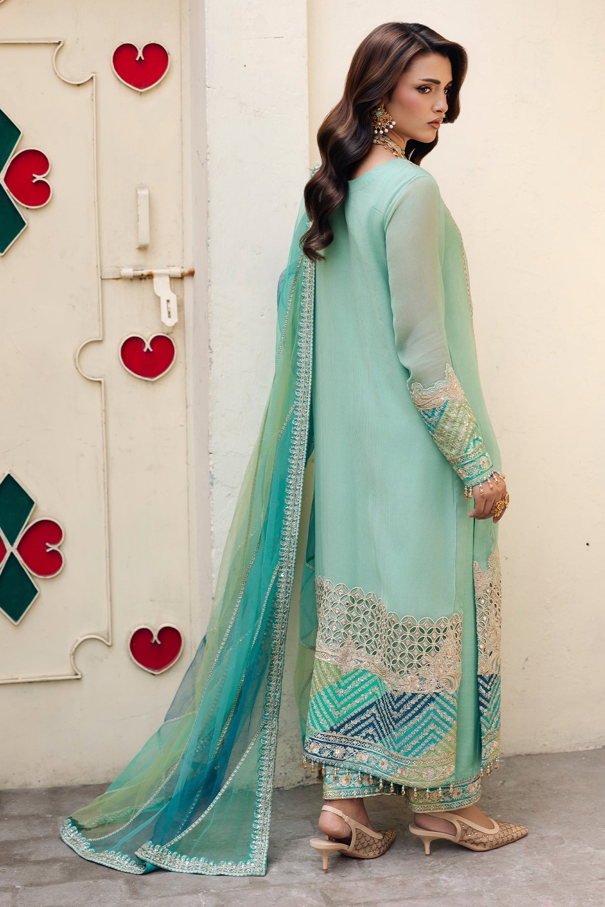 3-PC Unstitched Luxury Collection CCE6-01