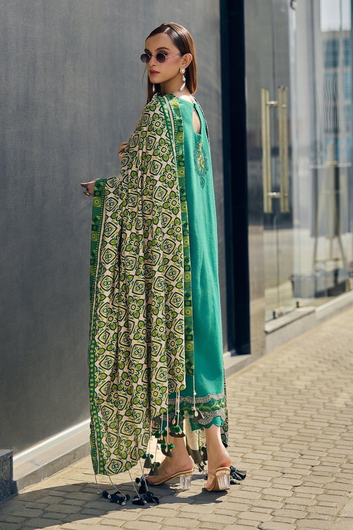 3-pc Unstitched Wool Shawl Collection PSW5-13