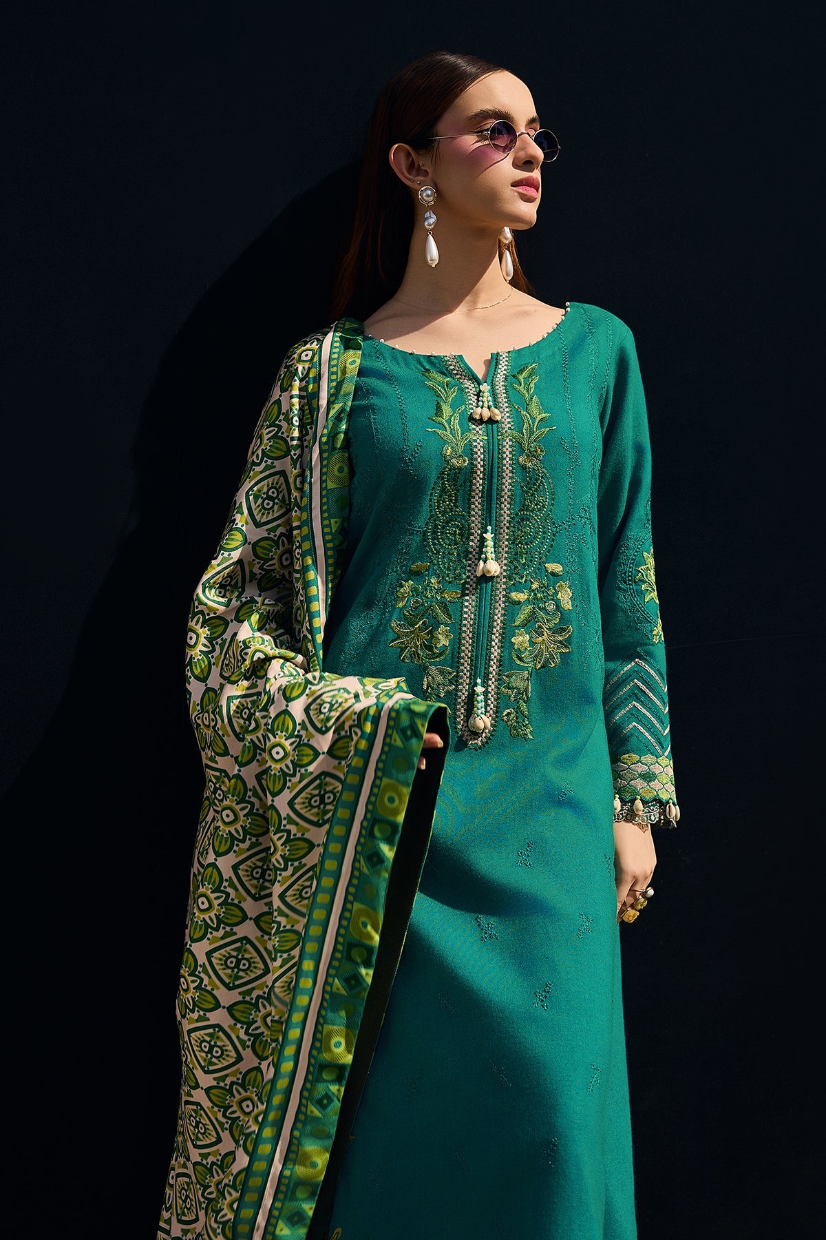 3-pc Unstitched Wool Shawl Collection PSW5-13