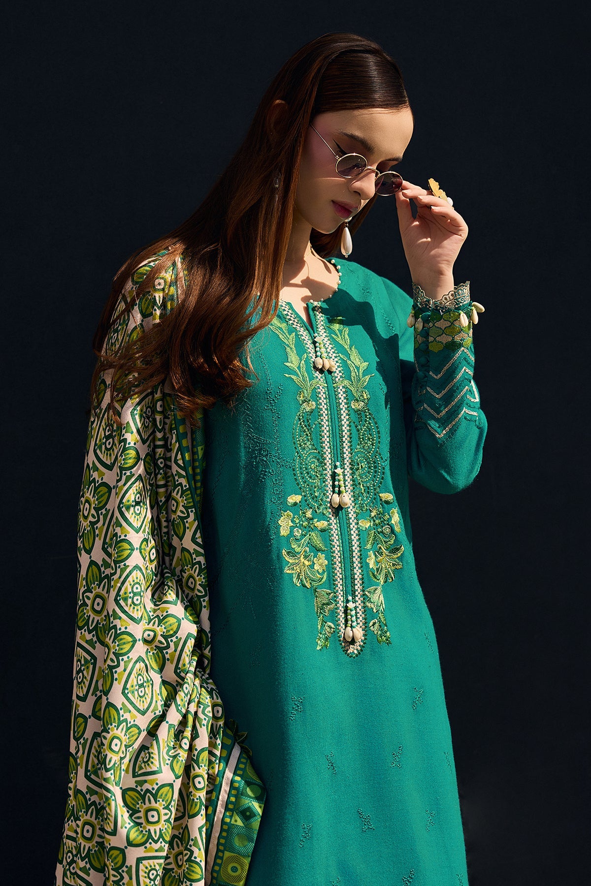 3-pc Unstitched Wool Shawl Collection PSW5-13