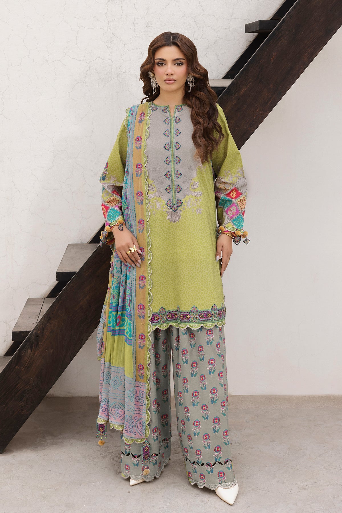 3-PC Unstitched Lawn Collection CAD6-10