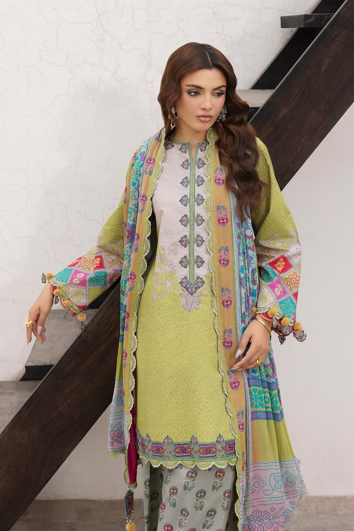 3-PC Unstitched Lawn Collection CAD6-10