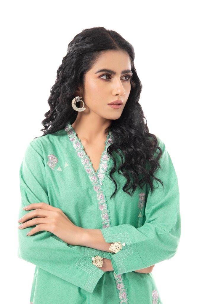 Ayudia Dyed Embroidered Shirt