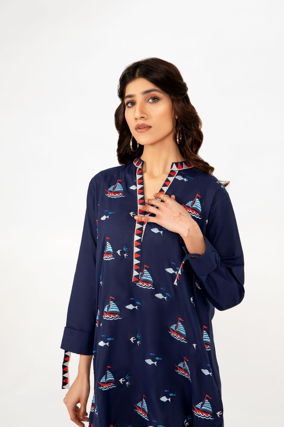 Day to Day Embroidered Shirt