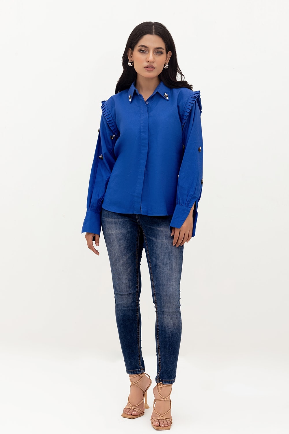 Studio Collection Embellished Shirt