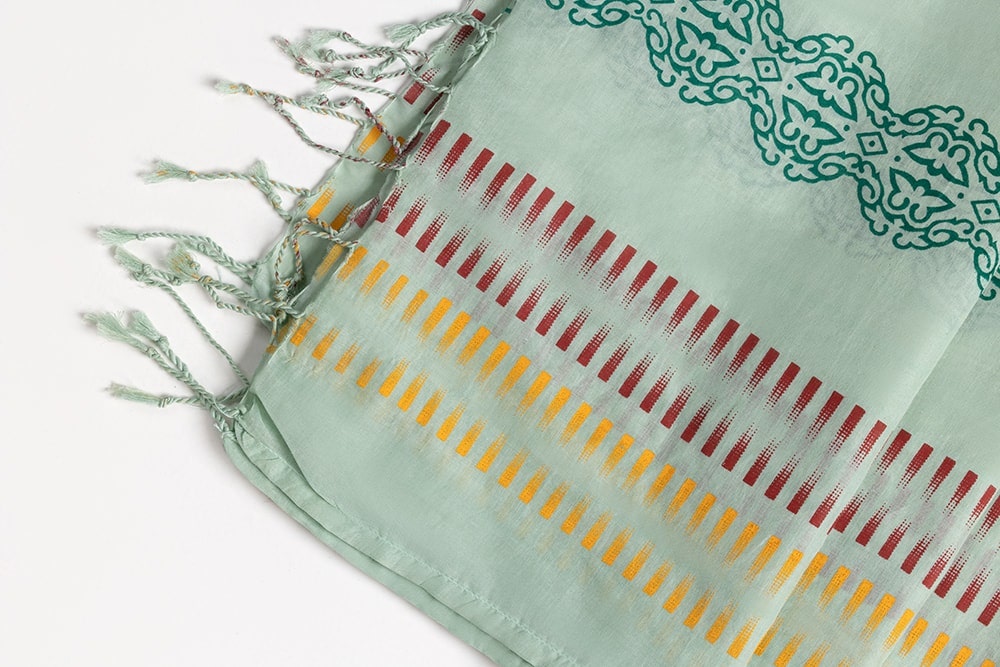Screen Printed Lawn Dupatta