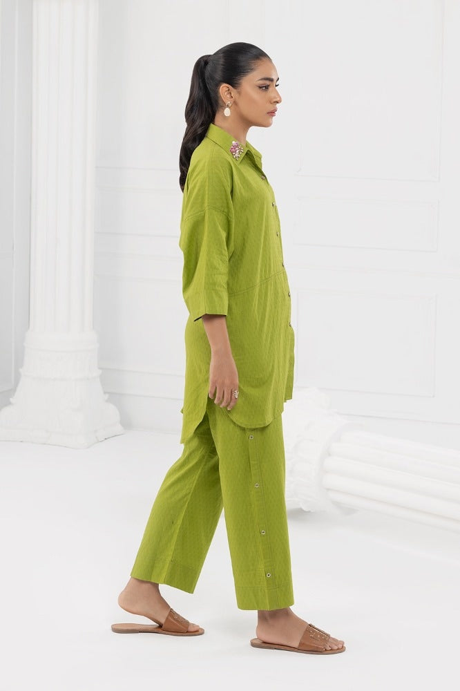Jacquard Shirt And Trouser
