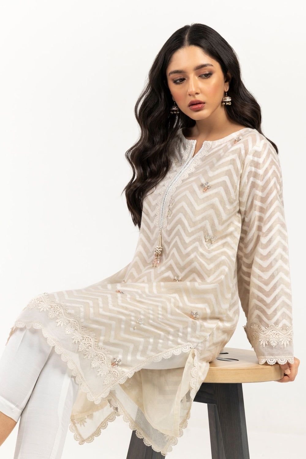 Dyed Jacquard Shirt