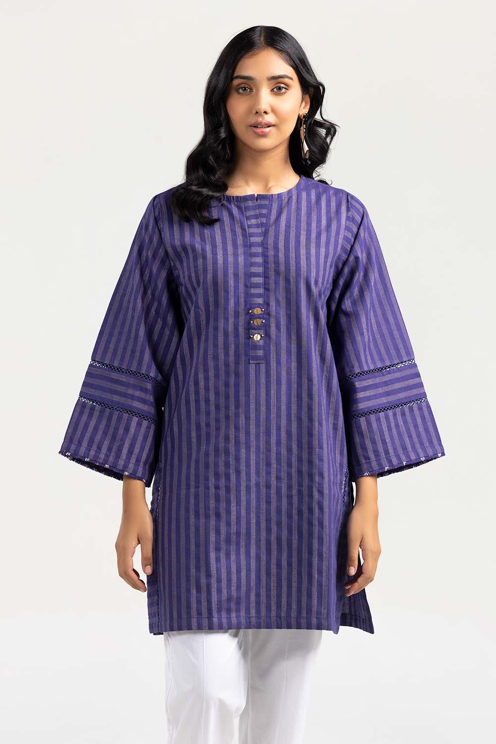 Jacquard Stripes Shirt