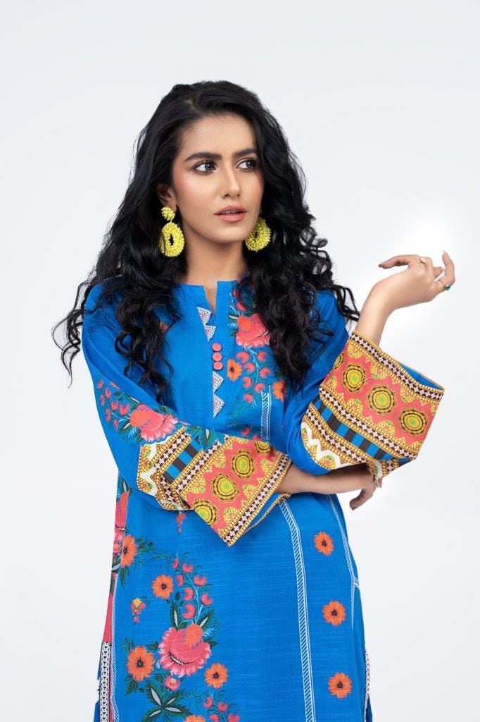 Khaddar Digital Printed Shirt