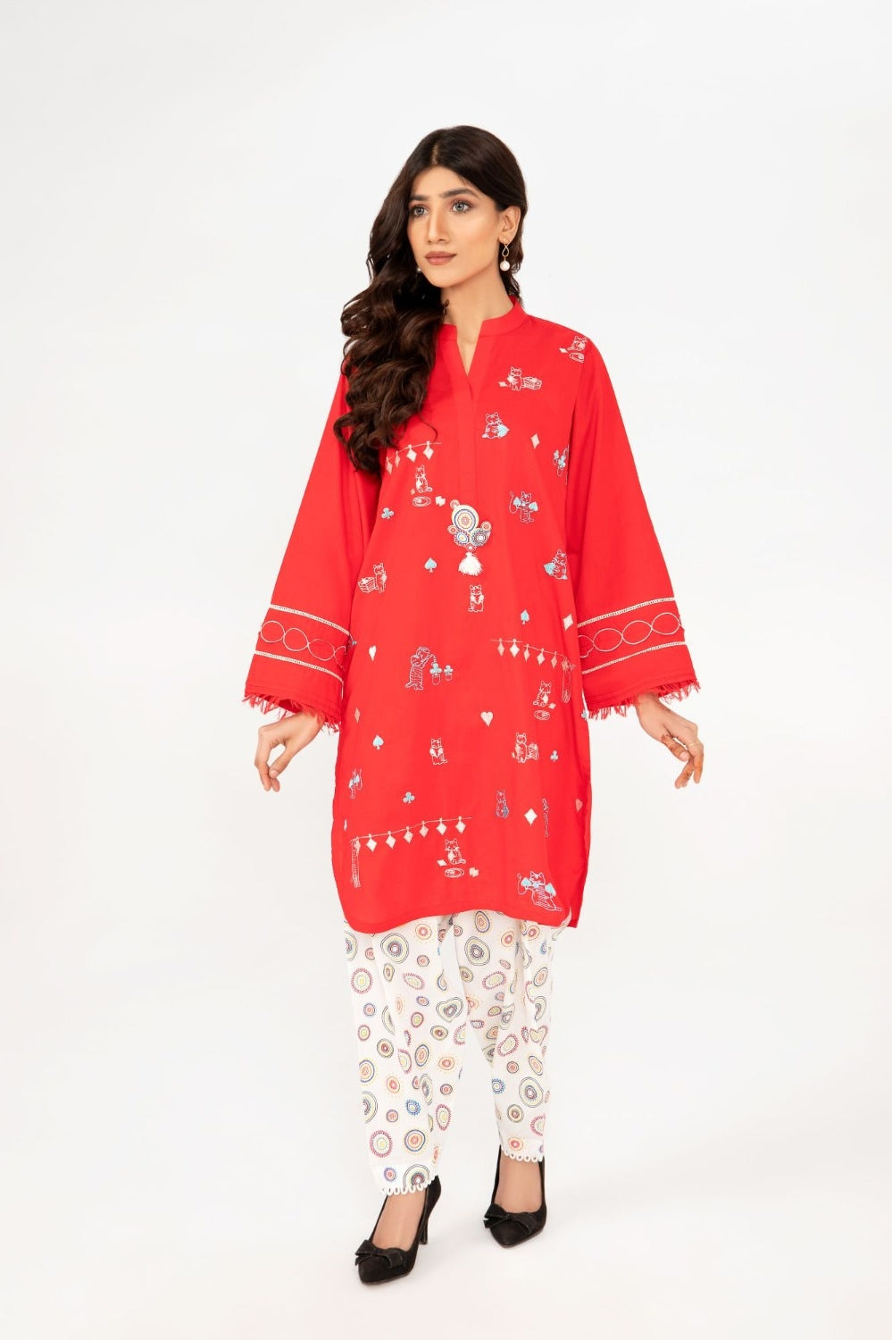 Day to Day Embroidered Shirt