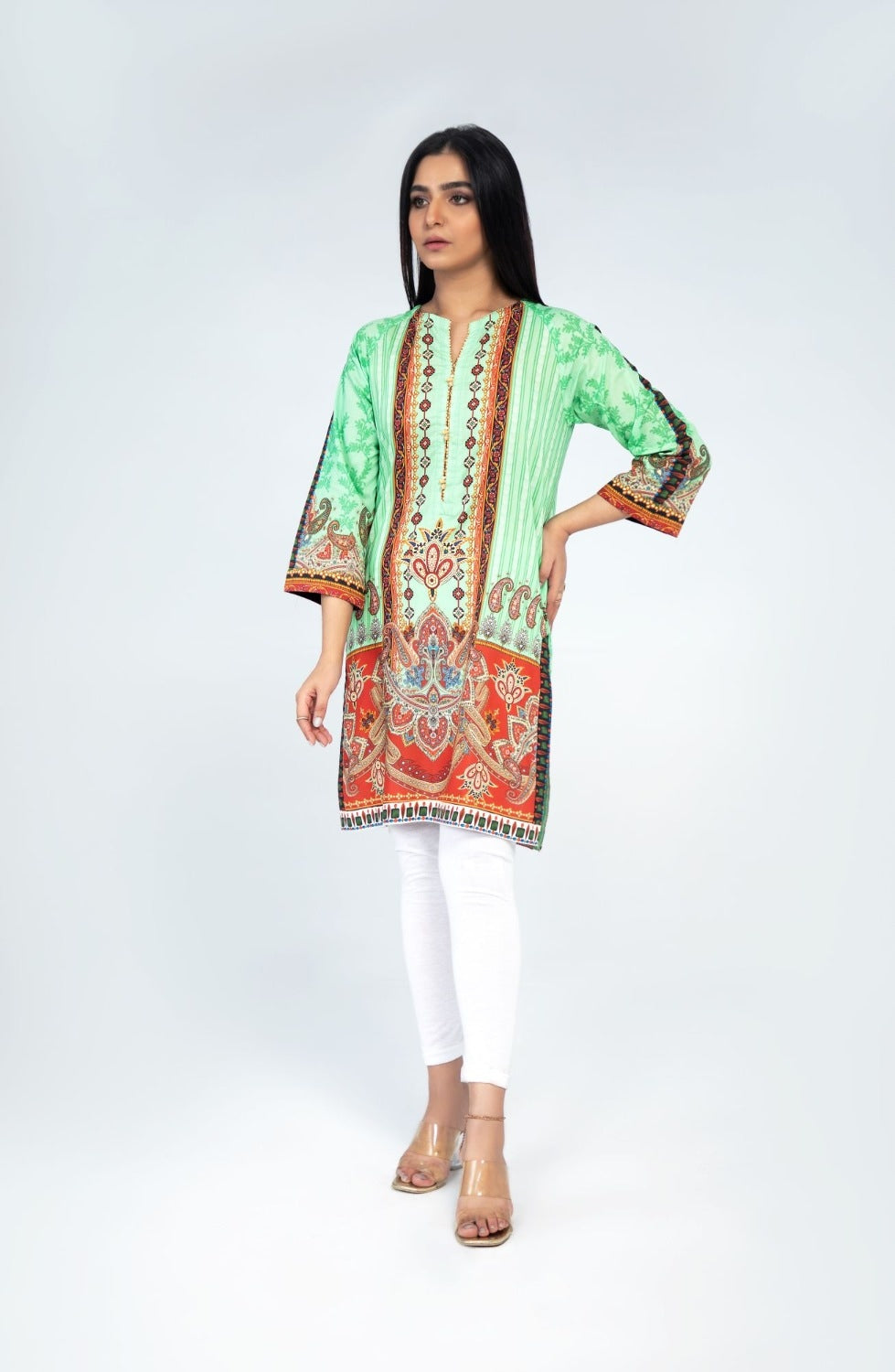 Cambric Digital Printed Shirt
