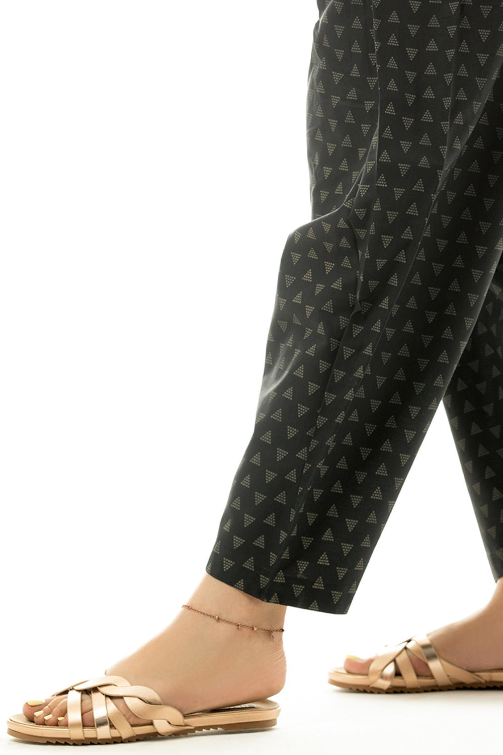 Cambric Screen Printed Shalwar