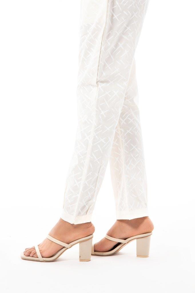 Cambric Screen Printed Pant Trouser With Pocket