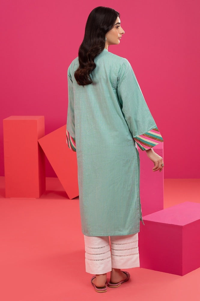 Yarn Dyed Block Printed Shirt