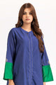 Color Block Yarn Dyed Block Printed Shirt And Trouser