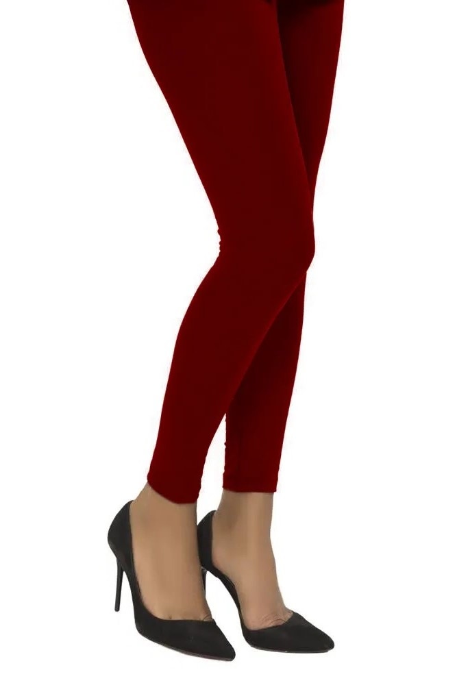 Dyed Cotton Spandex Jersey Ladies Tights