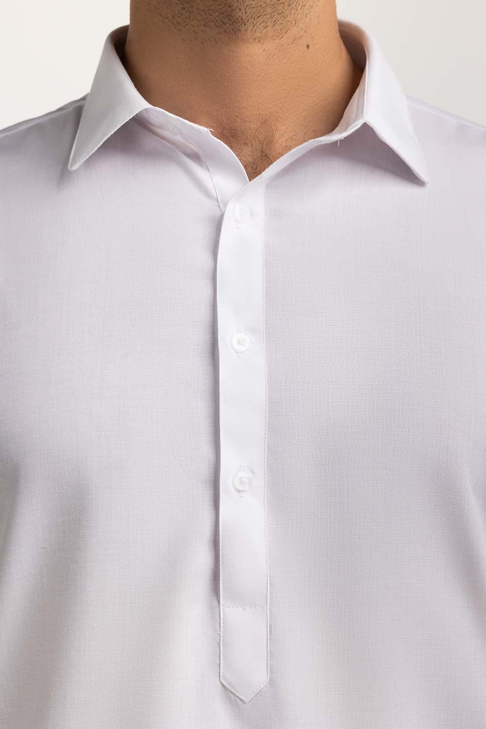 White Basic Suit