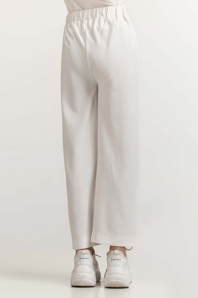 White Basic Trouser