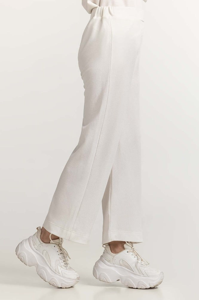 White Basic Trouser