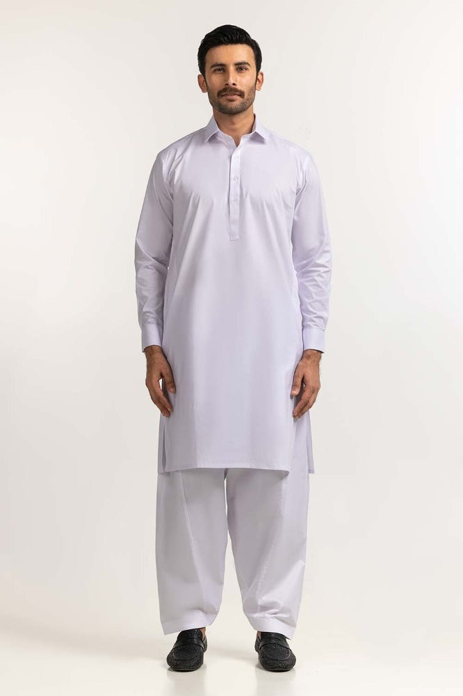 White Chairman Latha Suit