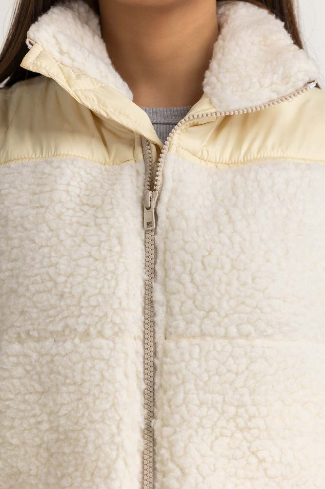 White Puffer Jacket