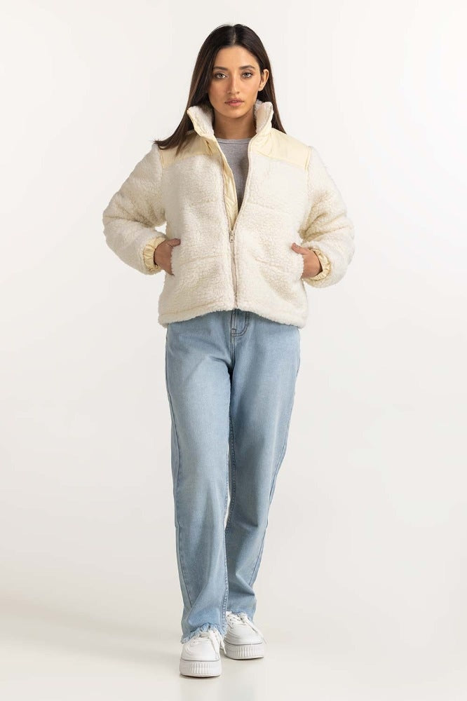 White Puffer Jacket