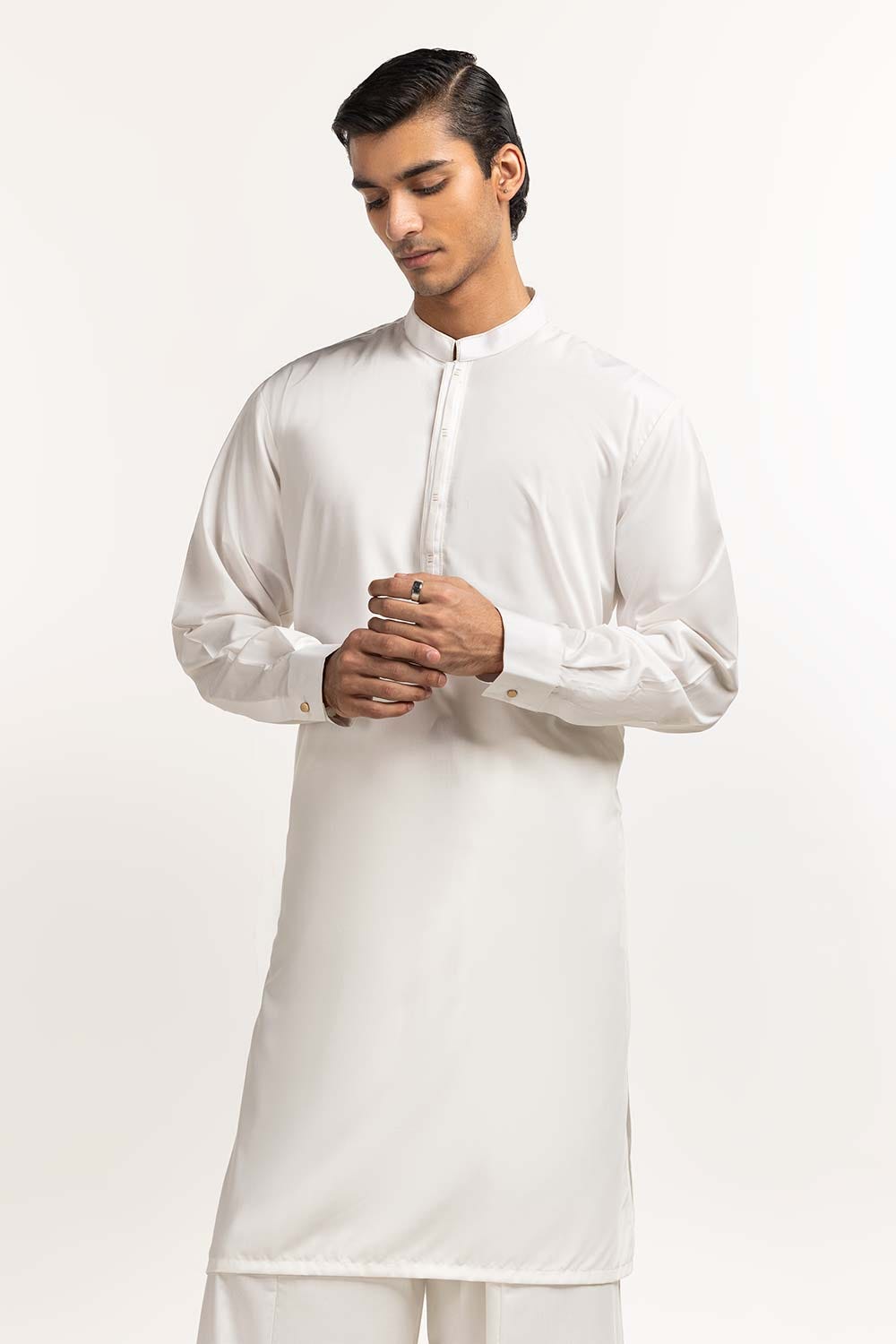 White Styling Kurta