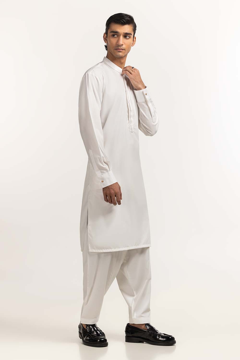 White Styling Kurta