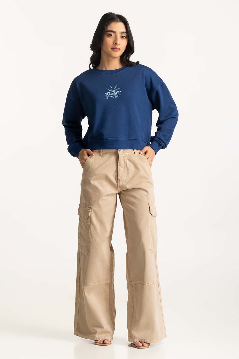 Wide Leg Cargo Pants