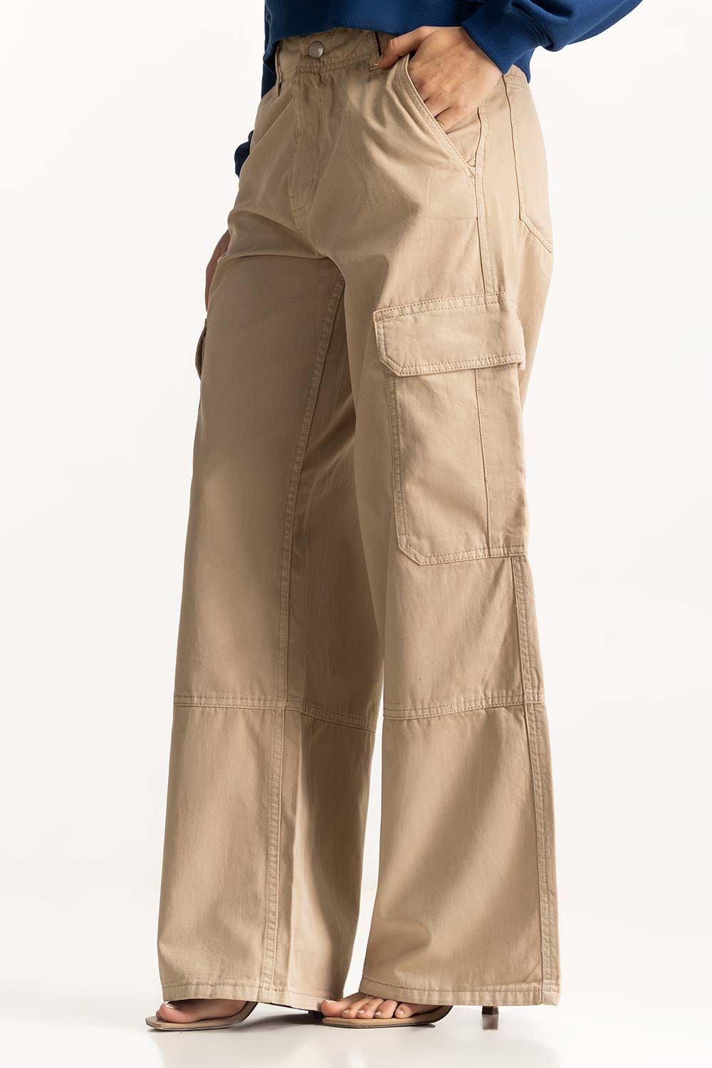 Wide Leg Cargo Pants